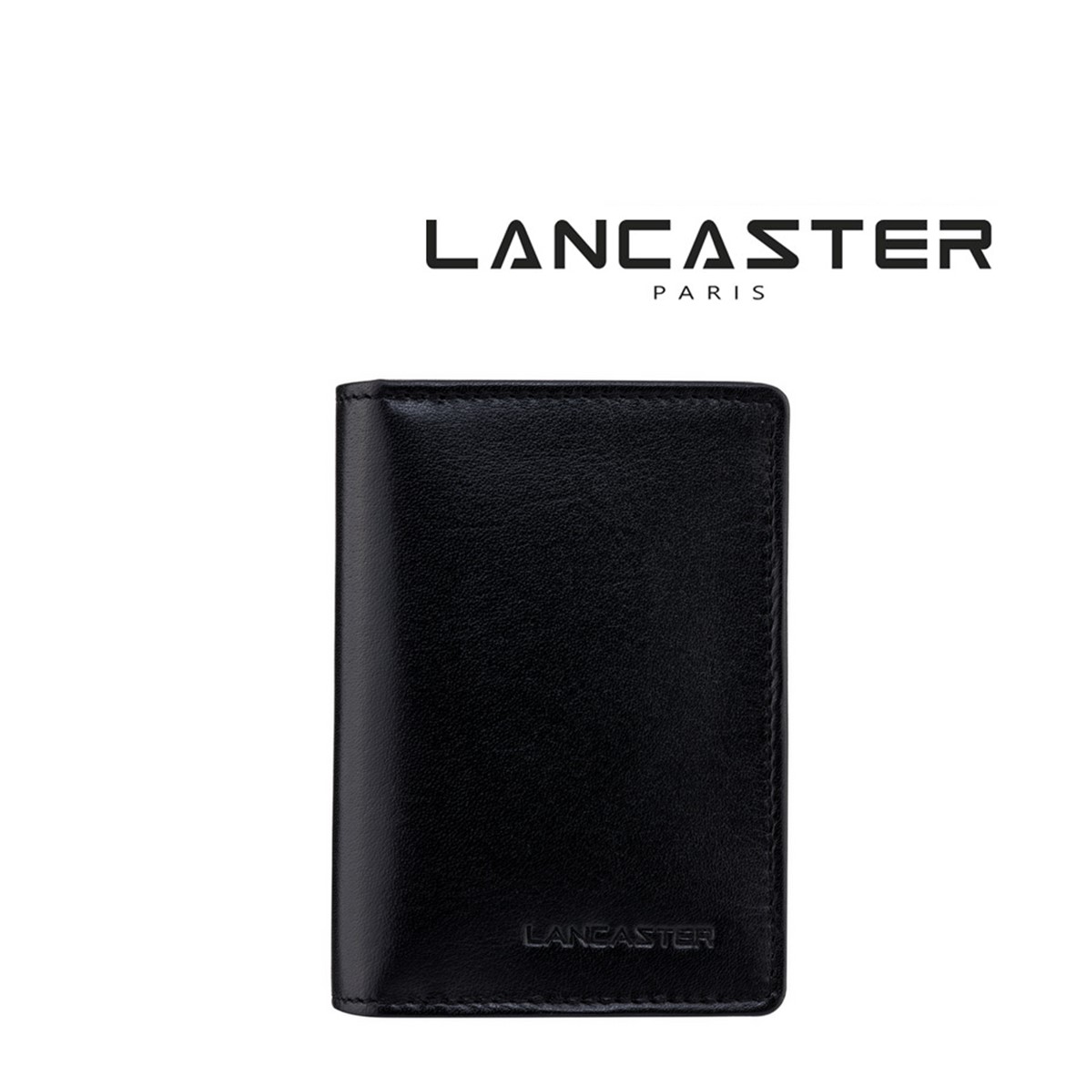 Lancaster  - Porta Cartões Pele Lancaster Paris Preto Plp00012Bk