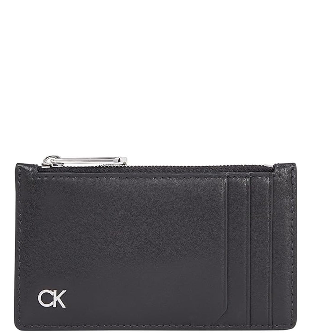 Calvin Klein - Calvin Klein Carteira Porta Cartões Preta Homem 11685