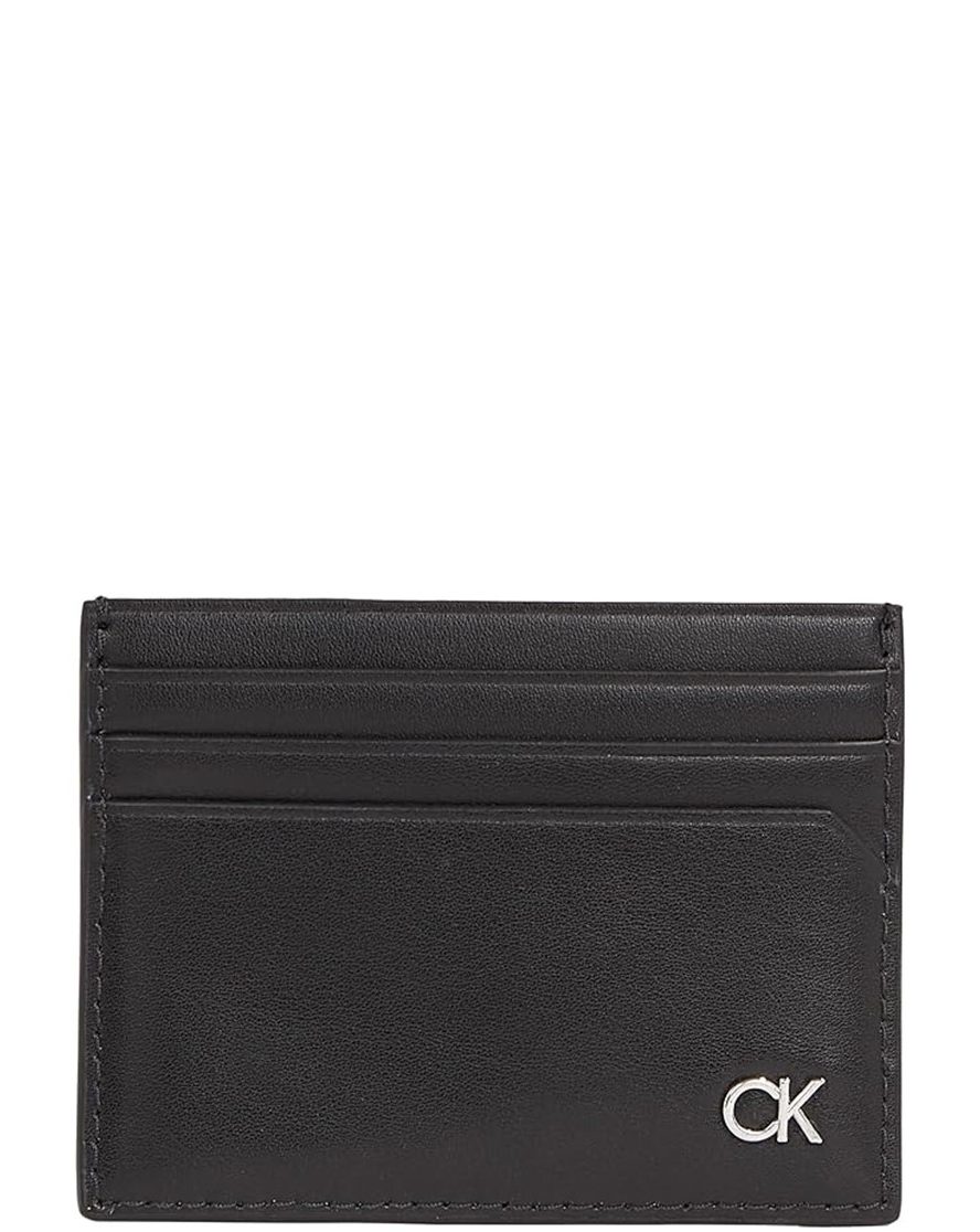 Calvin Klein - Calvin Klein Carteira Porta Cartões Preta Homem 11690